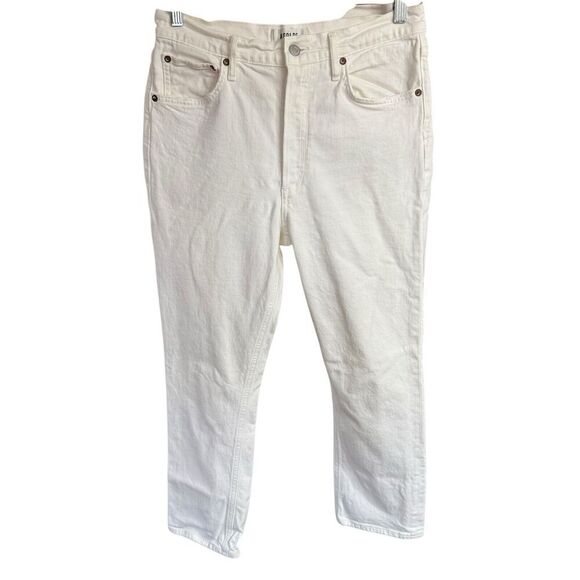 Agolde Jeans Women's Riley A056C-1085 Whip Button Fly 29 Stretch High rise - Picture 1 of 9